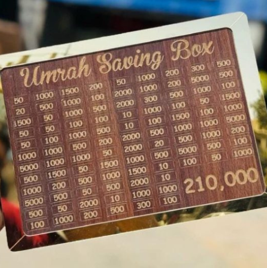 Umrah Saving Box
