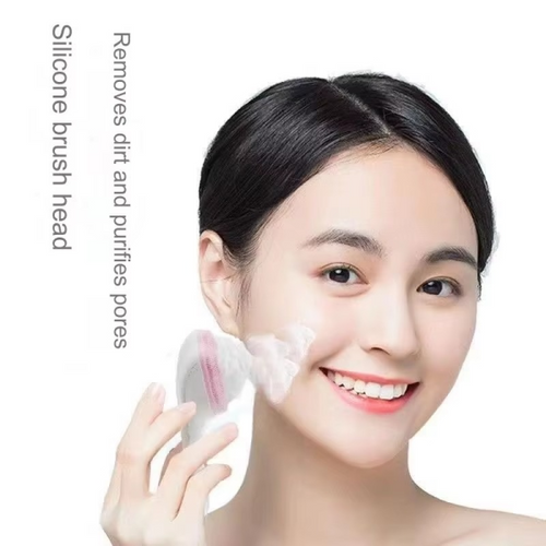 1 Pcs Silicone Face Scrubber Exfoliating Brush,